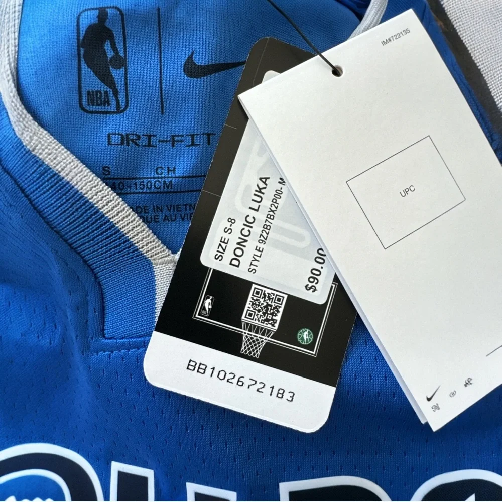 Nike NBA Licensed Dallas Mavericks Luka Dončić Jersey NWT S, M, L, XL Youth